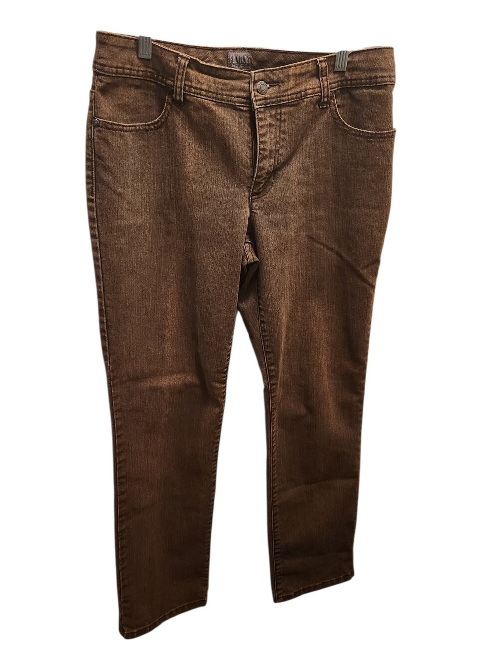 Additions By Chico's Women's Brown Stretch Skinny Jeans